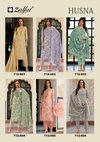 Husna by Zulfat Cotton Printed Embroidery Wholesale Dress Material In India

